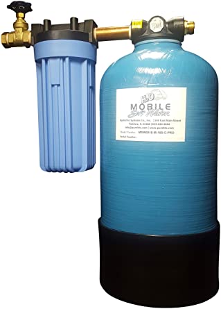 16,000gr Mobile-Soft-Water(TM) Pro-Model Portable Water Softener with Salt  Caddy with Salt Sleeve: Amazon.com: Tools & Home Improvement