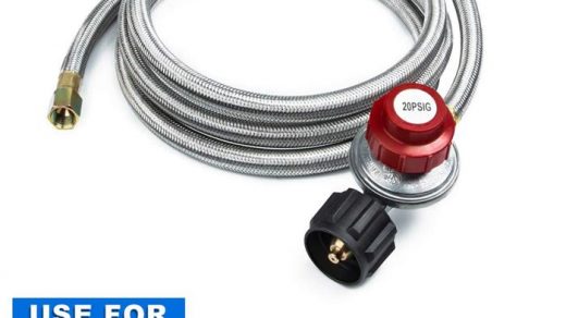 GASPRO 4FT Low pressure propane regulator and hose with POL Connection  _Products_gaspro-us