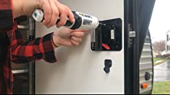 RVLOCK Keyless Entry Door Handle Install / DIY RV Security Upgrade *  Full-time RV Living * - YouTube