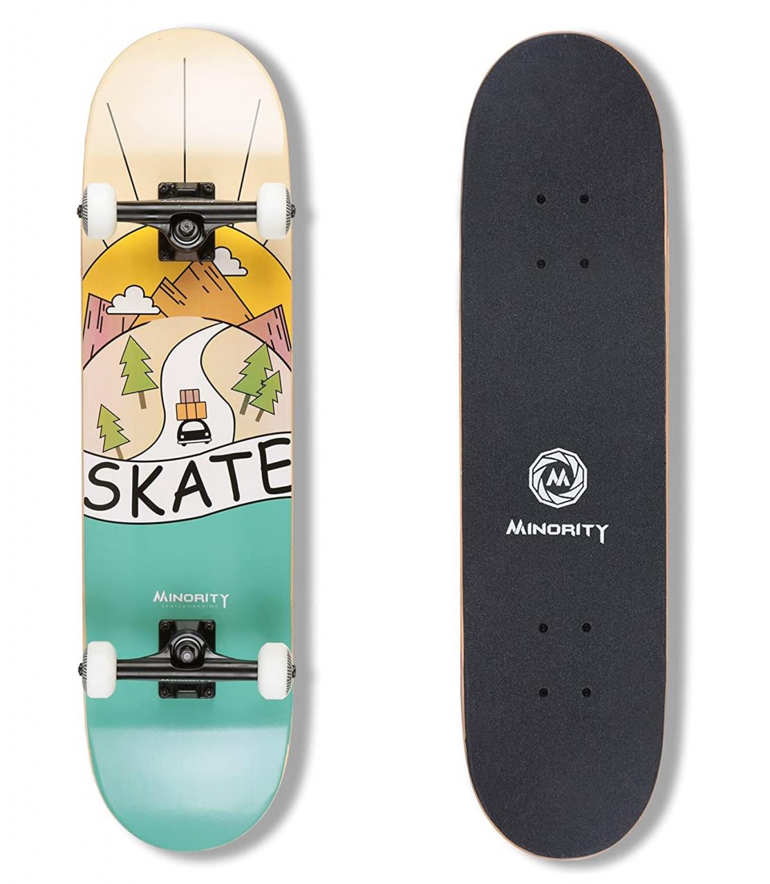 MINORITY 32inch Maple Skateboard Standard Skateboards Toys & Games ekoios.vn