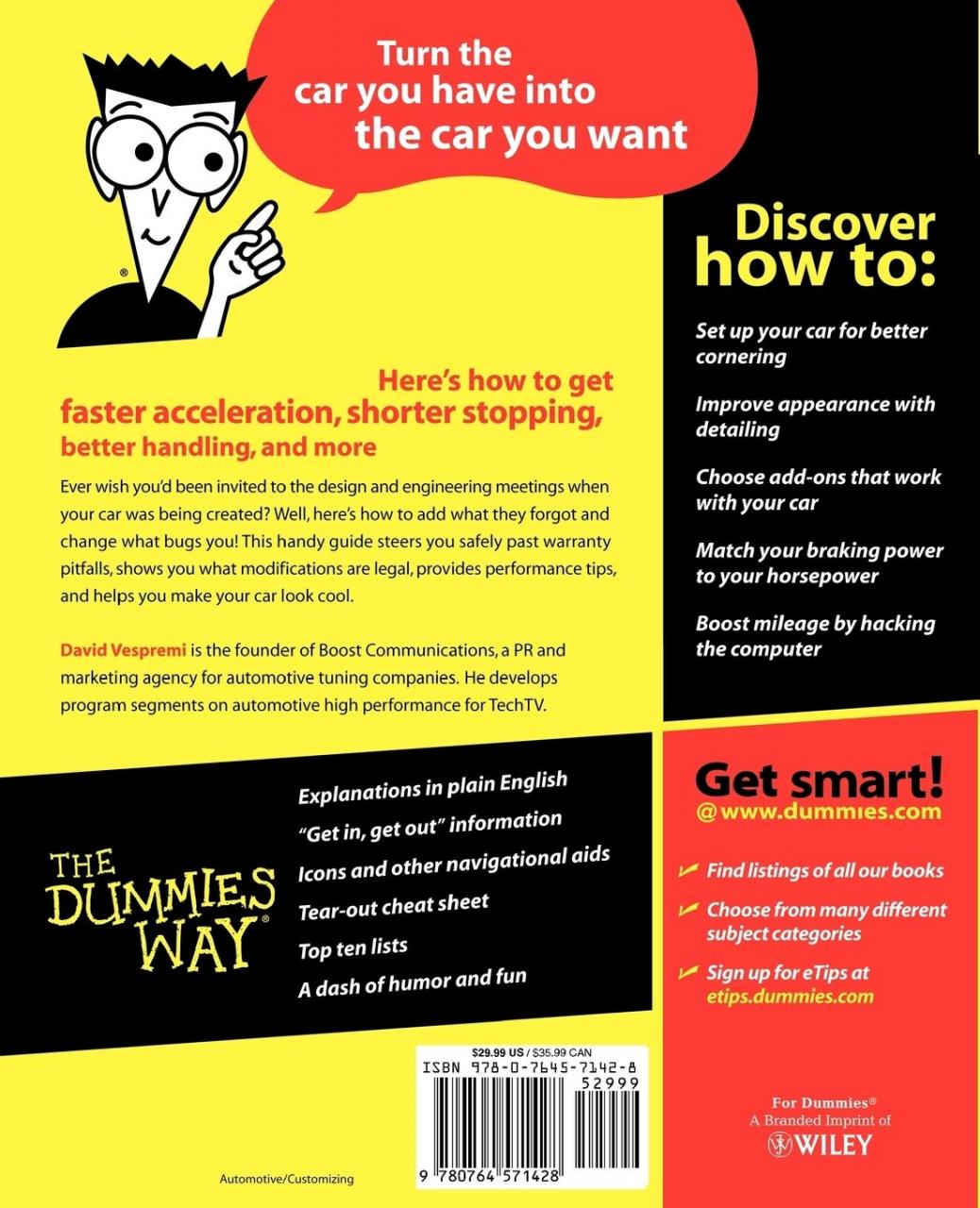 Car Hacks and Mods For Dummies : Vespremi, David: Amazon.ca: Books