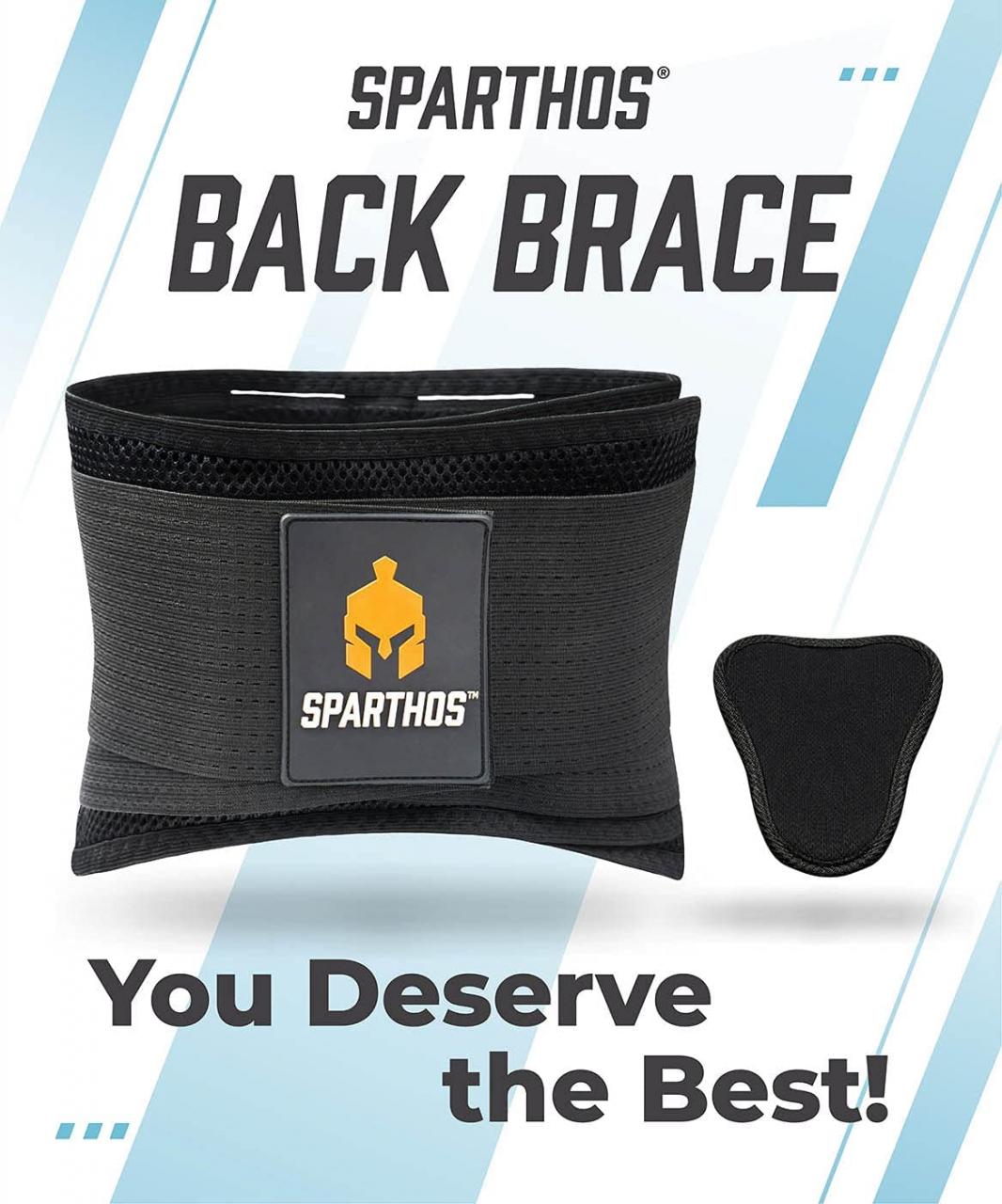 Back Support Belt by Sparthos - Relief for Back Pain, Herniated Disc, –  RelaxBackPro