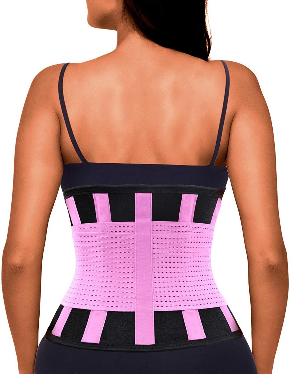 Buy ZOUYUE Back Brace, Back Braces for Lower Back Pain Waist Trainer for  Weight Loss Body Shaper Waist Trimmer Waist Trainer(Purple,Large) Online in  Turkey. B07JBVTFTR