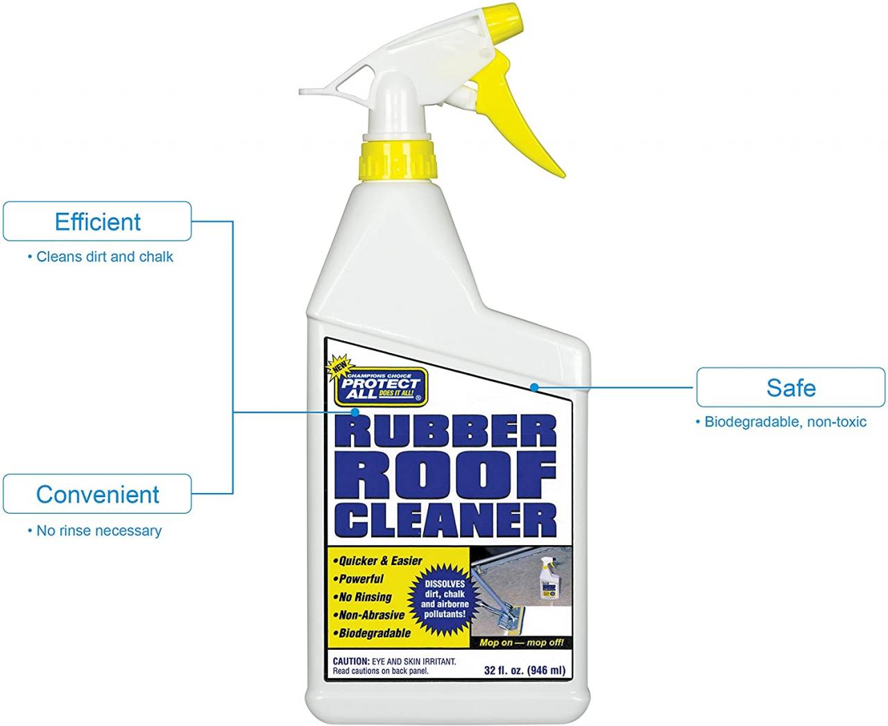 Buy Dicor Corporation RP-RC320S Rubber Roof Cleaner 32oz Online in  Indonesia. B000BRJURG