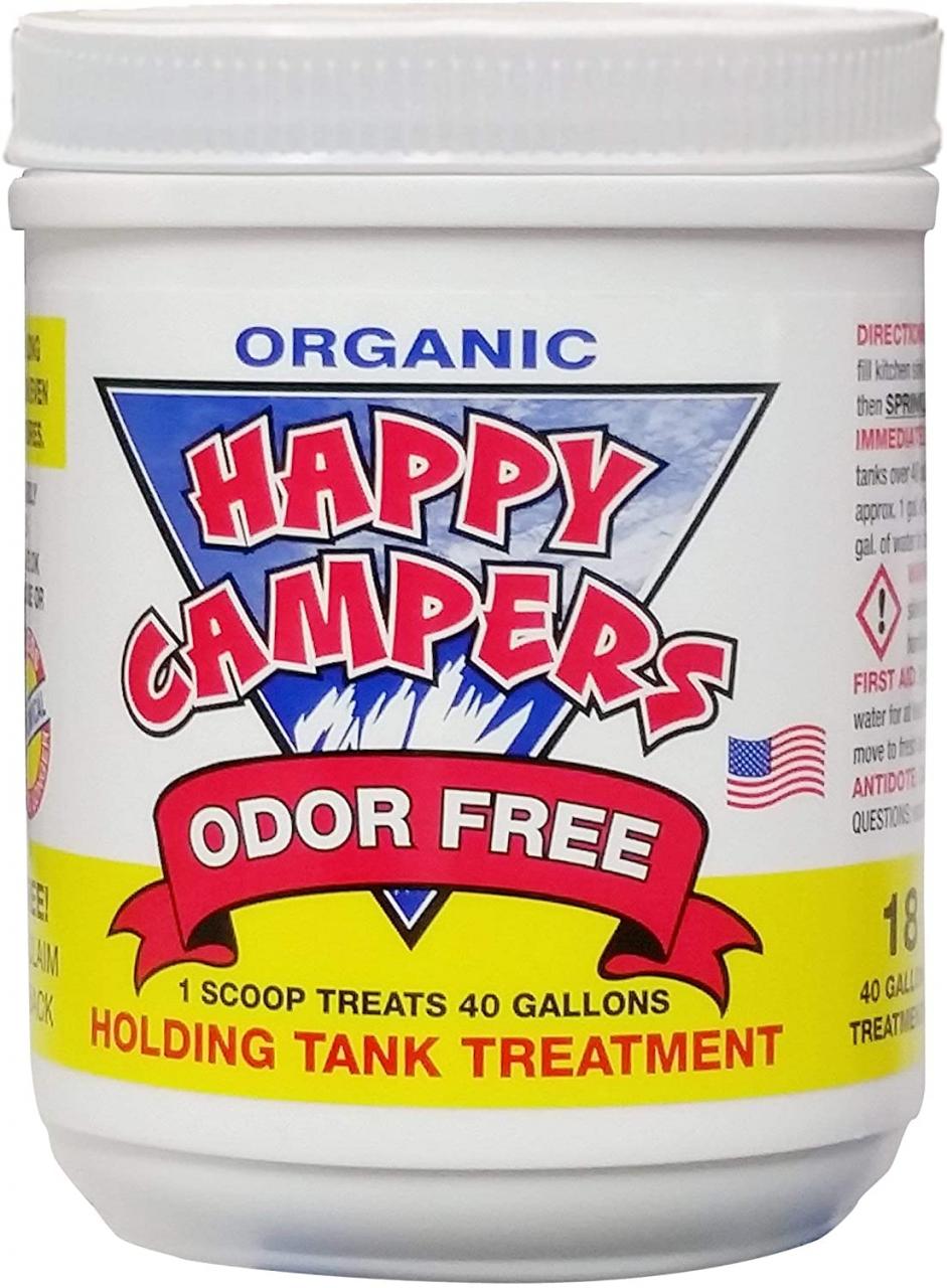 Happy Camper Holding Tank Treatment Review - Getaway Couple