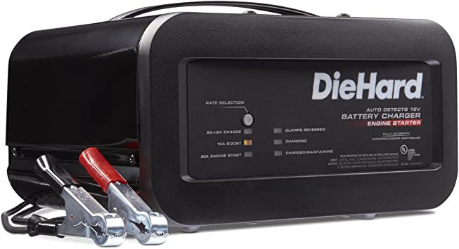 DieHard 71219 6/12V Shelf Smart Battery Charger and 2A Maintainer :  Amazon.ae