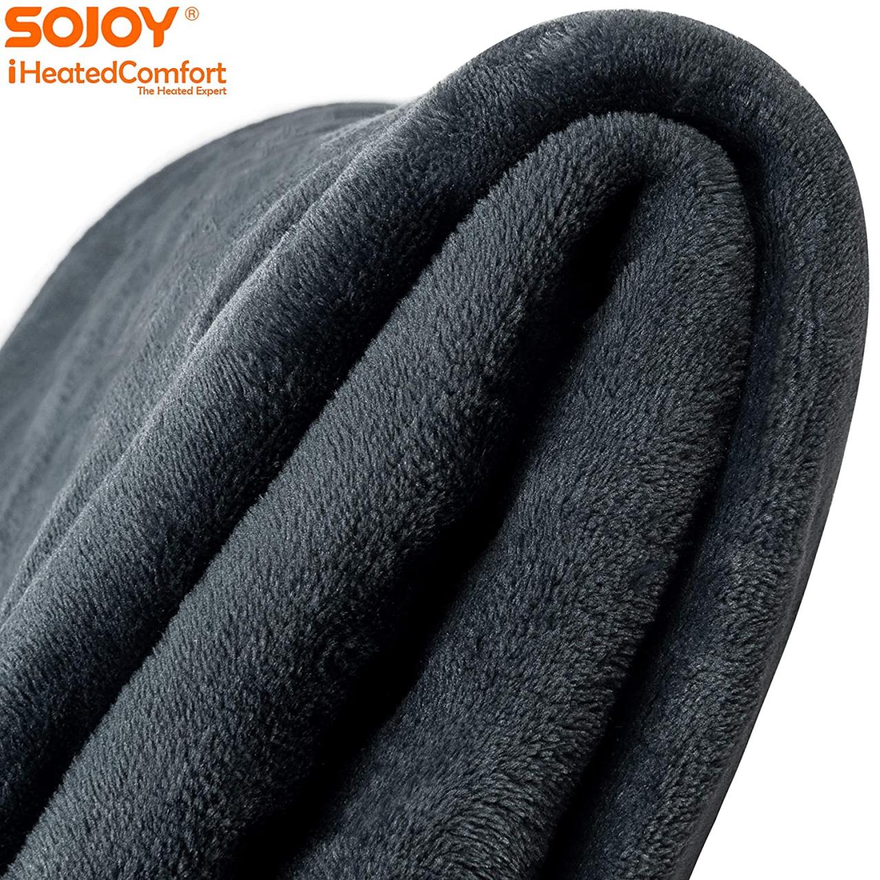 55x 40 Sojoy 12V Heated Travel Electric Blanket for Car Gray Boats or RV  with Smart Multifunctional High/Low Temp Control Truck Interior Accessories  Electrical Appliances apeur.eu