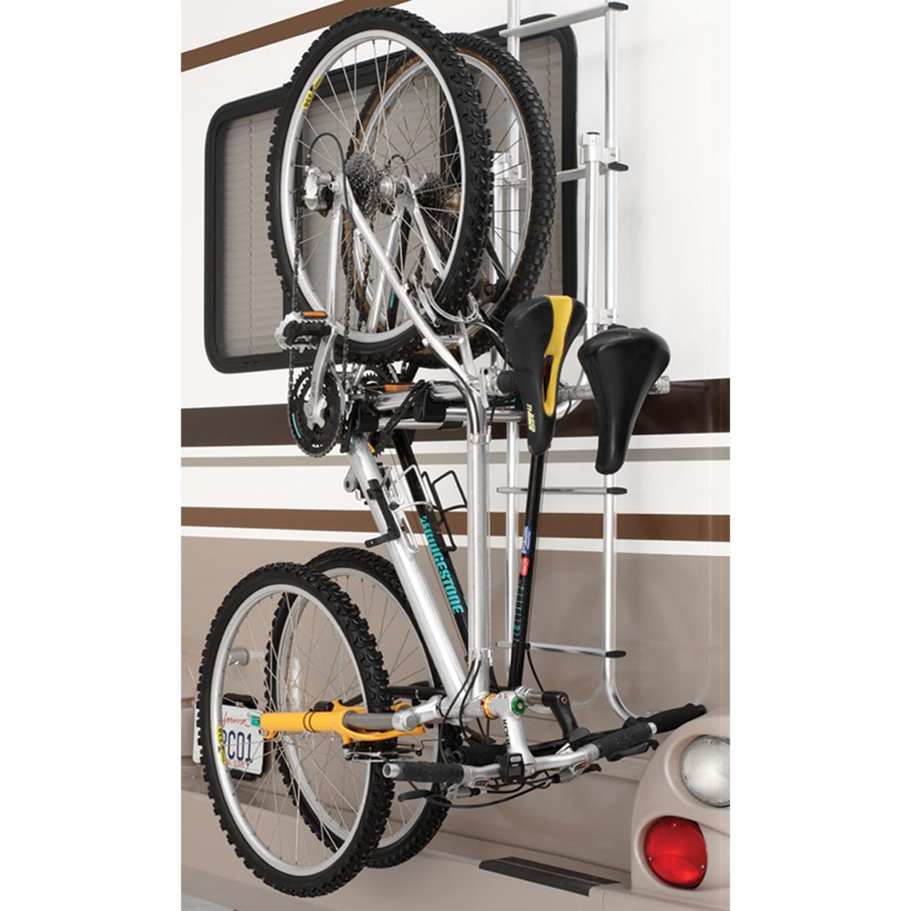 Surco Ladder mounted 2 Bike Rack for RV, motorhome, and vans | Bike rack,  Bike, Rv