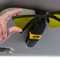 How to install and use a sunglass holder for car (instructions) - BLUPOND