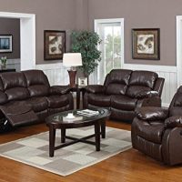 Divano Roma Furniture Classic and Traditional Bonded Leather Recliner  Chair, Love Seat, Sofa Size - 1 Seater, 2 Seater… - Farmhouse Goals