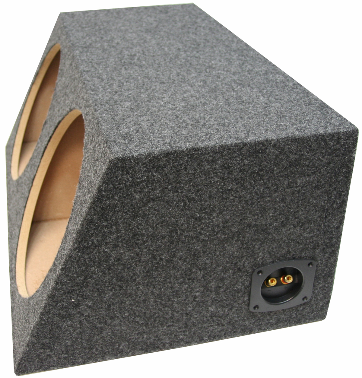 Car Electronics & Accessories Subwoofer Enclosures Car Electronics &  Accessories Dual American Sound Connection H212 2 x 12-Inch Deep Angle  Round Sub Box kopa.or.kr