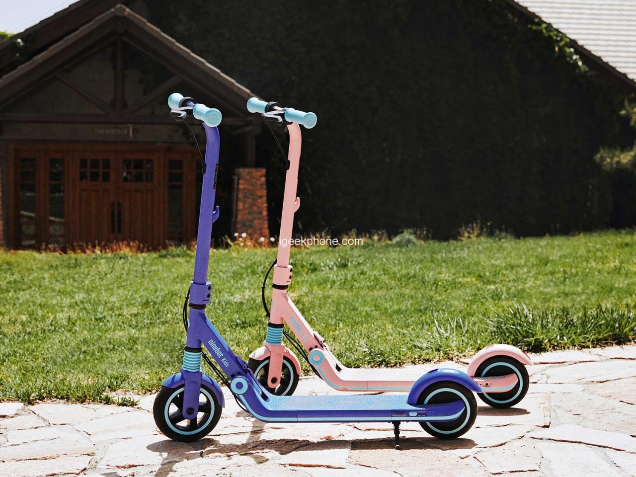 Ninebot Segway E8 Review - Folding Electric Scooter for Kids at 4.99