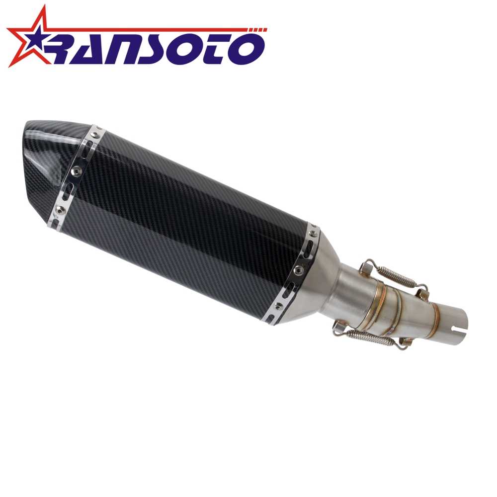 Buy Motorcycle Slip on Exhaust system With Muffler Compatible With Kawasaki  ninja 250 ninja 300 2008-2017 Online in Hungary. B07748FH9M