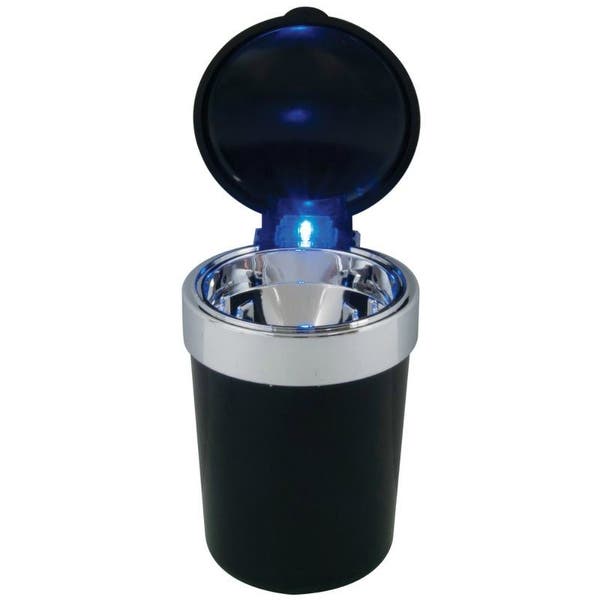 Ashtray Automotive Ashtray Blue LED Light for Office for Car for Home| Ashtrays| - AliExpress