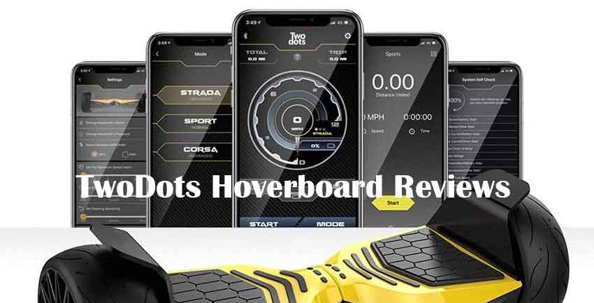 Twodots Hoverboard Glyboard Veloce Lamborghini
