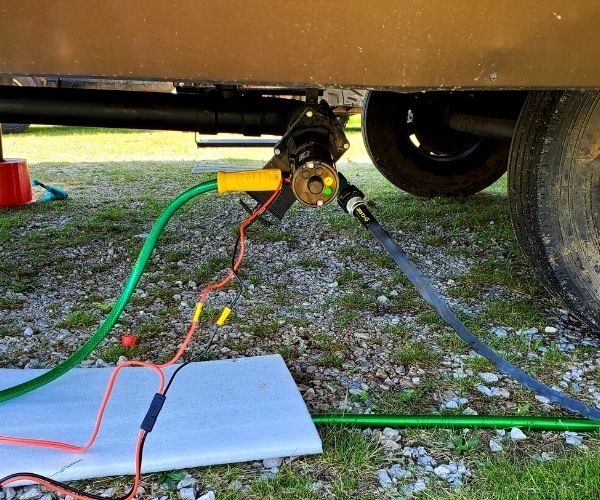 Using a Portable RV Macerator Waste Pump - RVING IS BEING