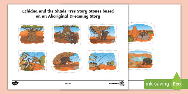 Echidna and the Shade Tree, an Aboriginal Dreaming Story