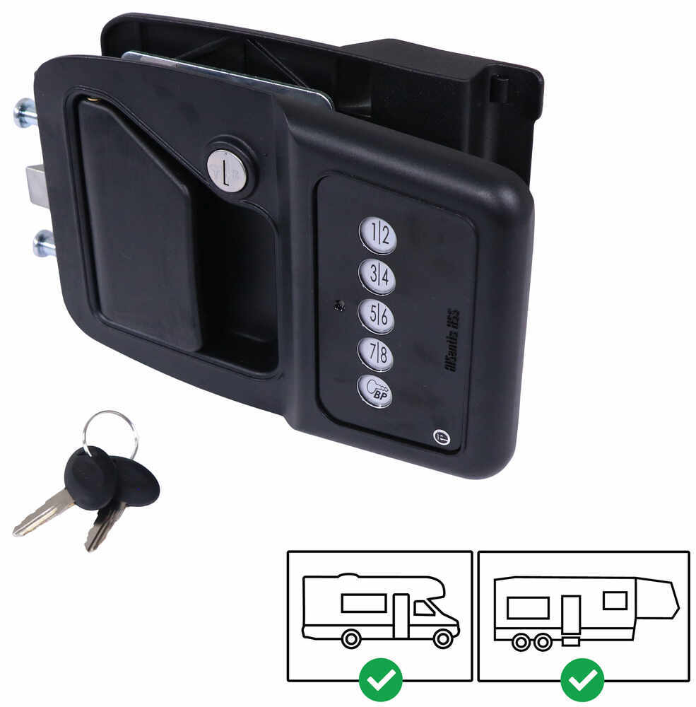 Bauer Products Keyless Entry Motorhome Door Lock - Right Hand - 8