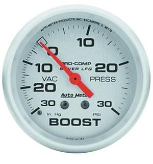 Autometer Ultra-Lite 66.7mm 30 PSI Mechanical Boost Gauge – B Spec  Autosports