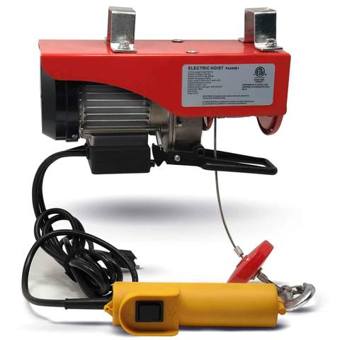 440lbs (220kg) Overhead Electric Hoist w/6FT Remote Control