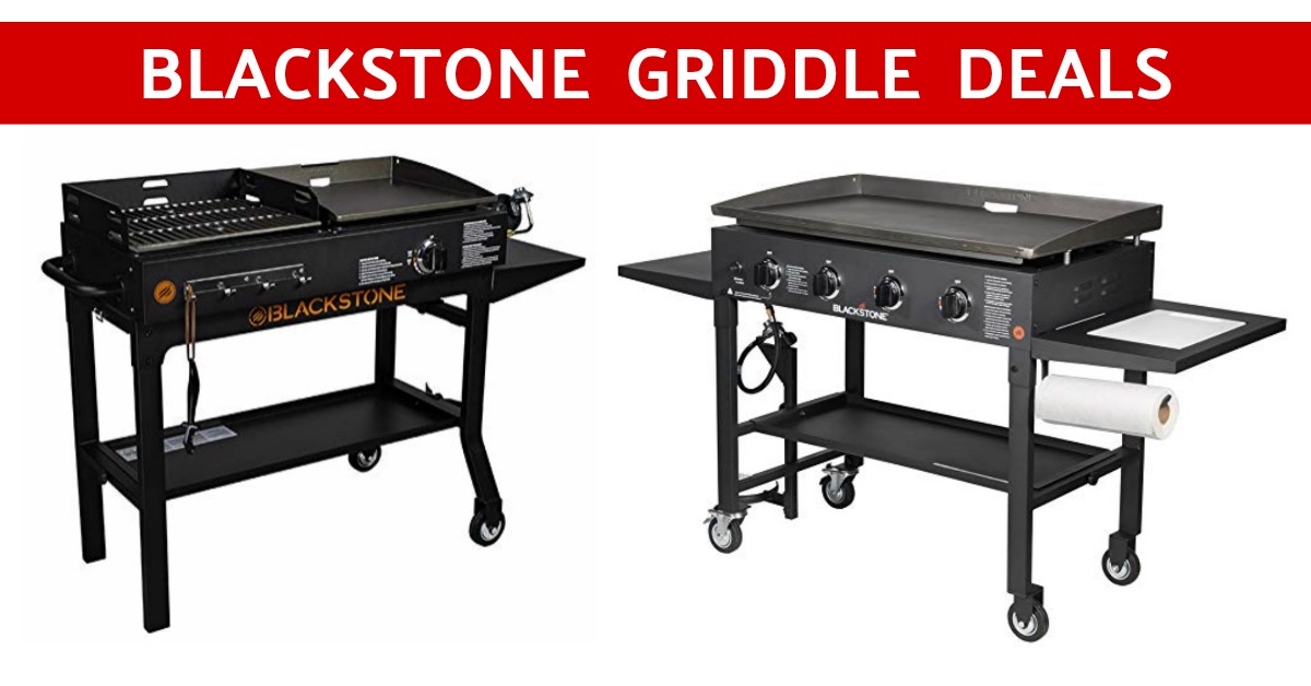 Blackstone Outdoor Flat Top Gas Grill Griddle Station! (New Deal!)