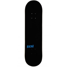 CCS Logo Skateboard Deck - Black
