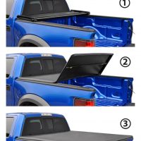 for Models with or Without The Deckrail System Tyger Auto T3 Tri-Fold Truck  Bed Tonneau Cover TG-BC3T1433 Works with 2014-2019 Toyota Tundra Fleetside  6.5 Bed Truck Bed & Tailgate Accessories Exterior Accessories