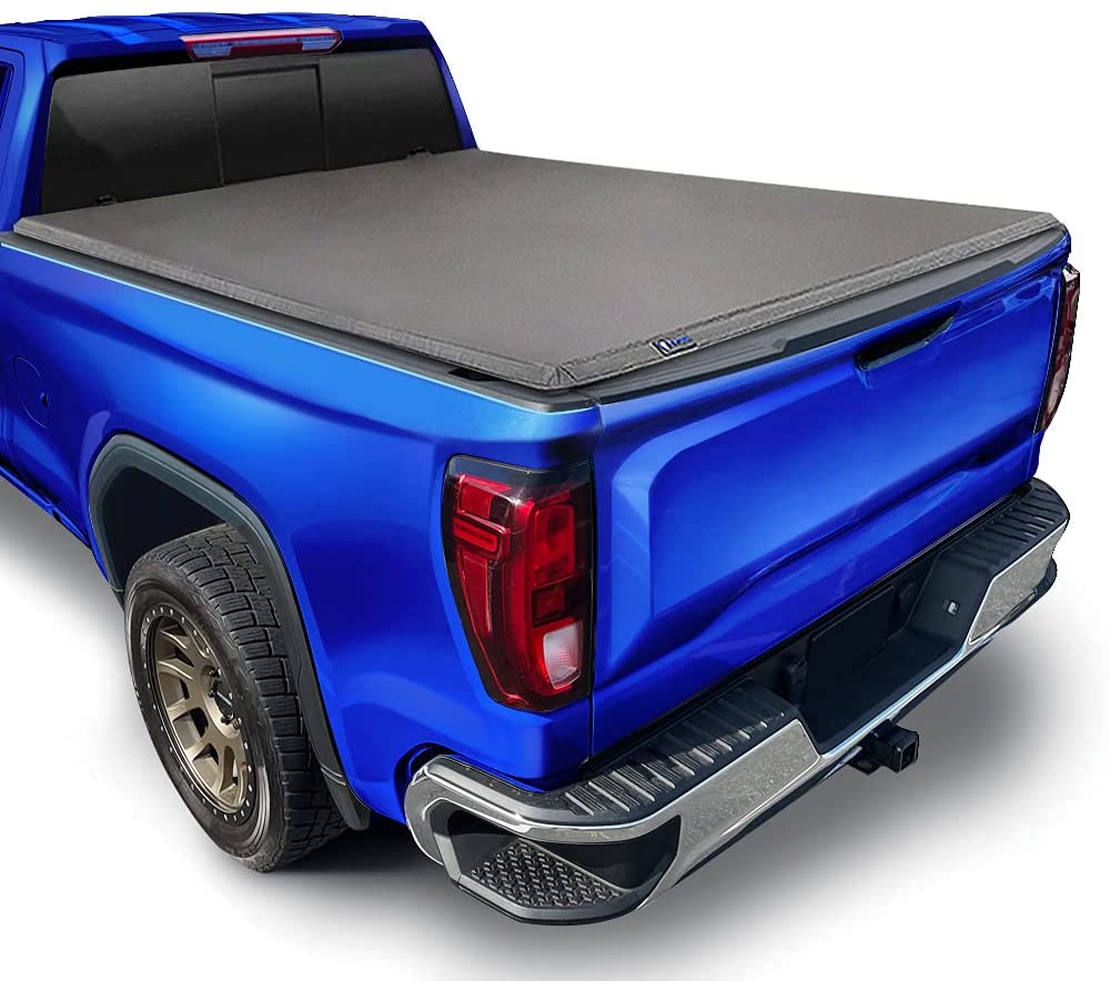 Buy Tyger Auto T3 Soft Tri-Fold Truck Bed Tonneau Cover Compatible with  2019-2021 Chevy Silverado/GMC Sierra 1500 New Body | 5'8 Bed (68) | Not Fit  Factory Side Storage Box or CarbonPro |