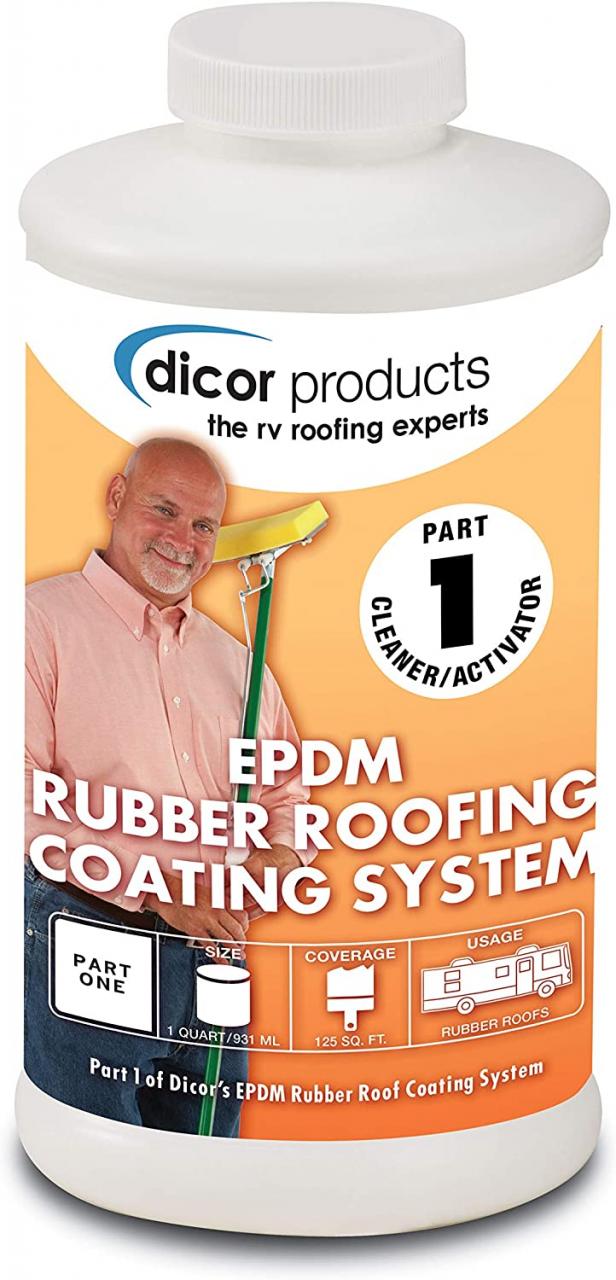Buy Dicor RPCRPQ EPDM Rubber Roofing Coating System roof Cleaner/Activator  - 1 Quart Online in Taiwan. B000BRFS8Q
