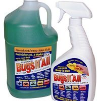 Bugs N All 1 Gal Concentrate Makes 32 Qts Complete MultiTask Vehicle  Cleaner Bug Black Streak … | Organic cleaning products, Spray bottle,  Biodegradable products