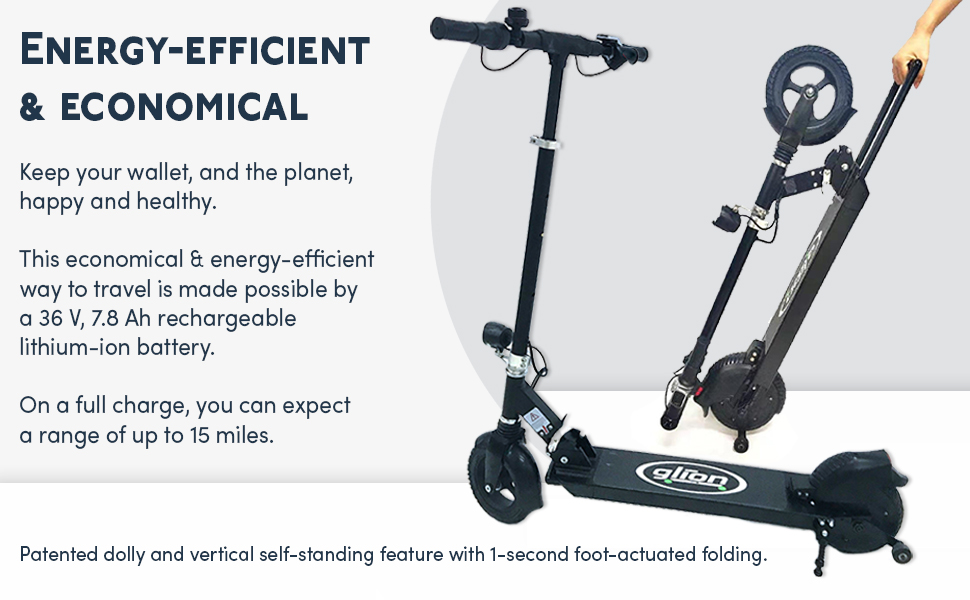 Glion Dolly Foldable Electric Scooter