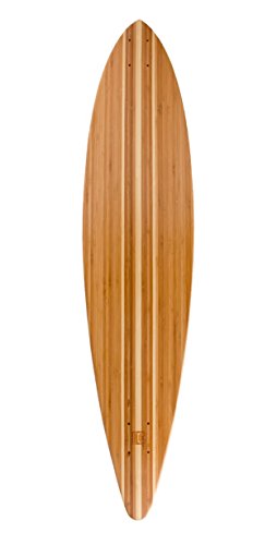 Bamboo Skateboards Pin Tail Blank Skateboard Deck, 44