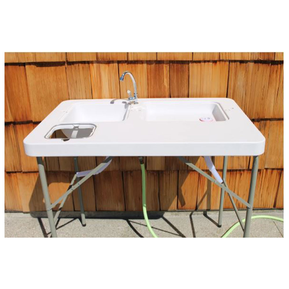 Buy Coldcreek Outfitters Outdoor Washing Table, Faucet and Sink, Portable  and Foldable, Large Dual-Sink Design Online in Italy. B01A5WCEWO