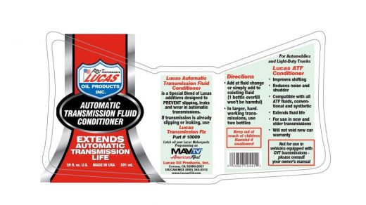 10441 Automatic Transmission Fluid Conditioner - Lucas Oil | TOMAD  International