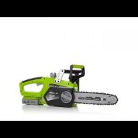 24 Volt Cordless Electric Battery Powered Chainsaw w/ Charger Earthwise  12in Yard, Garden & Outdoor Living Outdoor Power Equipment