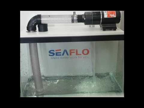Boat Toilet Macerator | SEAFLO 12GPM Marine Boat Toilet Flushing Pump