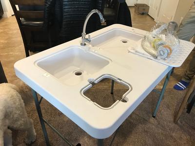 Outdoor Washing Table and Sink Coldcreek Outfitters Camping Furniture  Outdoor Recreation Ultimate Workstation erginyuksel.com.tr