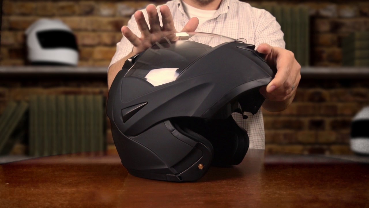 ILM Motorcycle Dual Visor Modular Full Face Helmet REVIEW