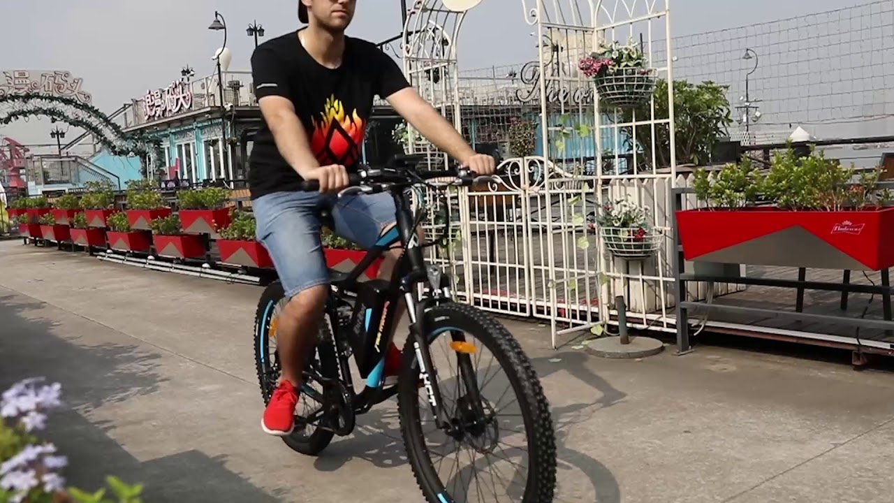 AddMotoR Hithot H1 electric bike review: Affordable full suspension MTB —  ELECTRIFIED REVIEWS