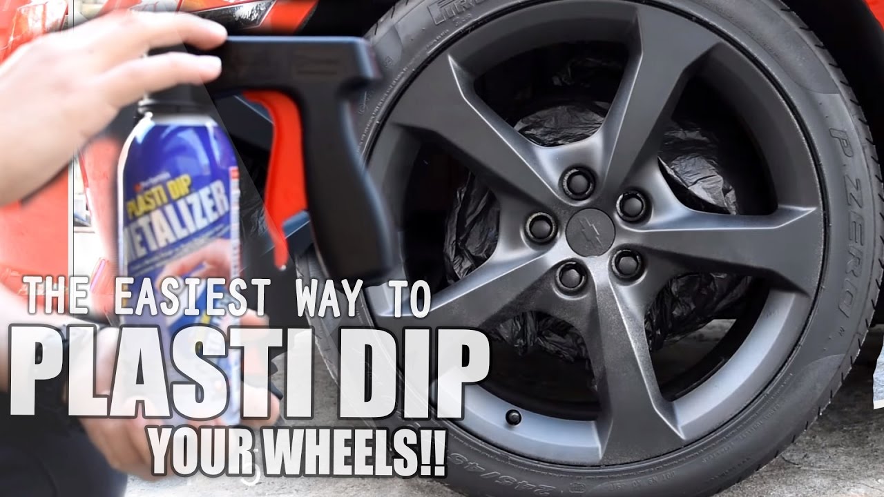 How to Plasti-Dip Your Car Wheels or Rims - AxleAddict