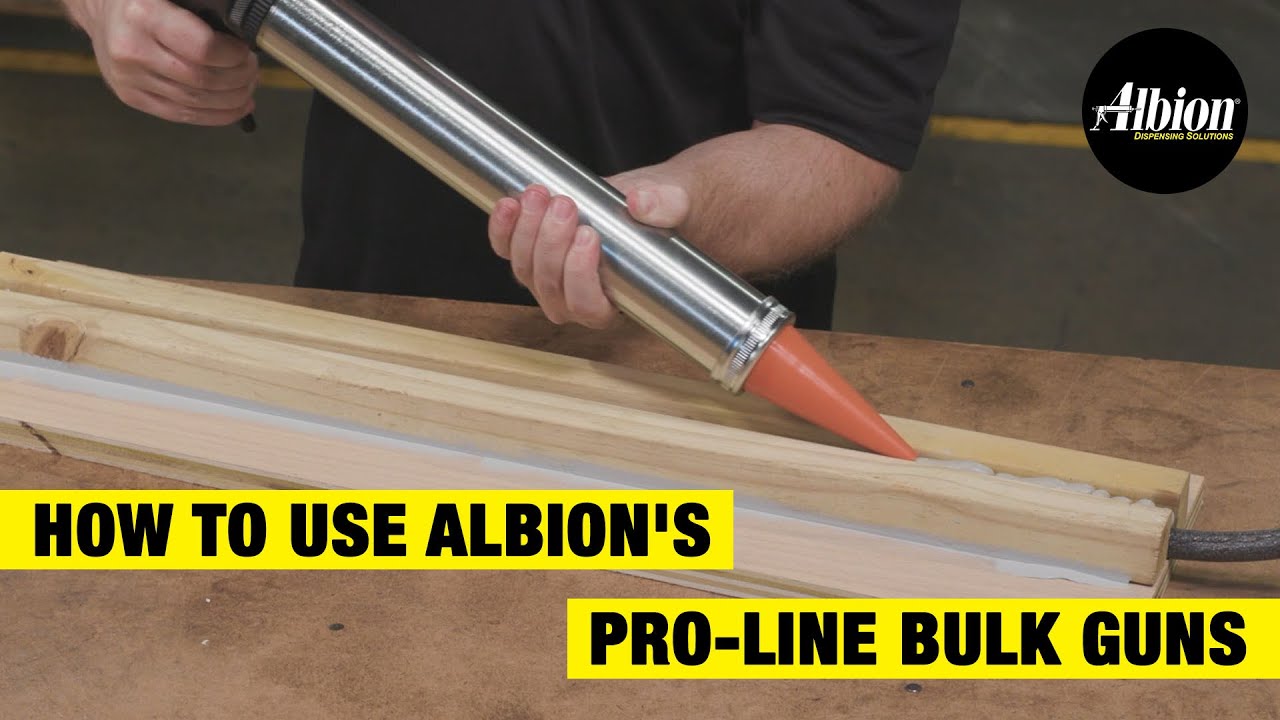 Videos | How to Use Albion's Caulking Guns