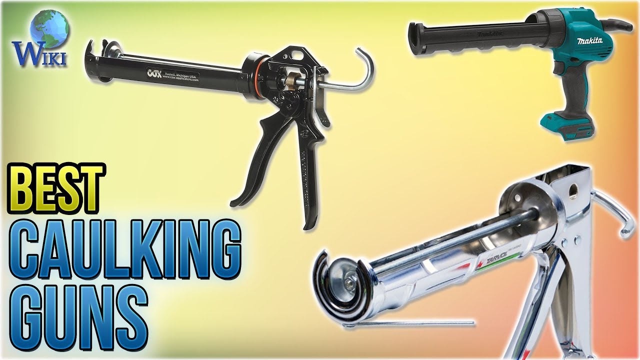 Buy 3 in 1 Caulking Gun (HEAVY DUTY CHROME PLATED) Fits Standard Size 10oz  Caulk - Refillable 3 in 1 Design Includes Built in Cutter and Puncher Tool  - Perfect for Industrial