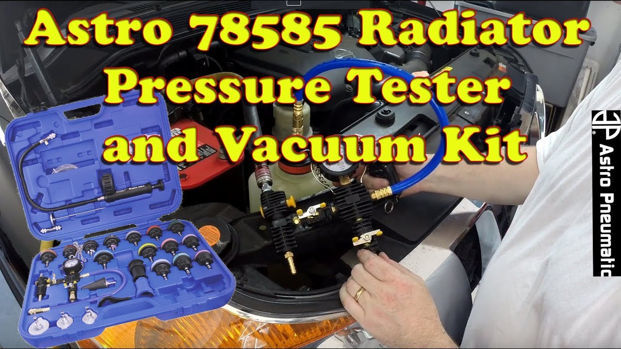 Astro Pneumatic 78585 Universal Radiator Pressure Tester and Vacuum Ty —  1SourceTool