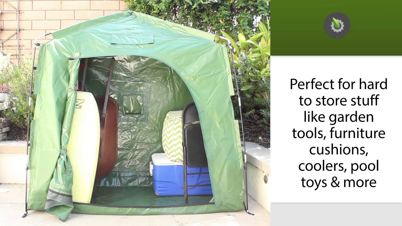YardStash The IV: Heavy Duty, Space Saving Outdoor Storage Shed Tent :  Amazon.co.uk: Garden & Outdoors
