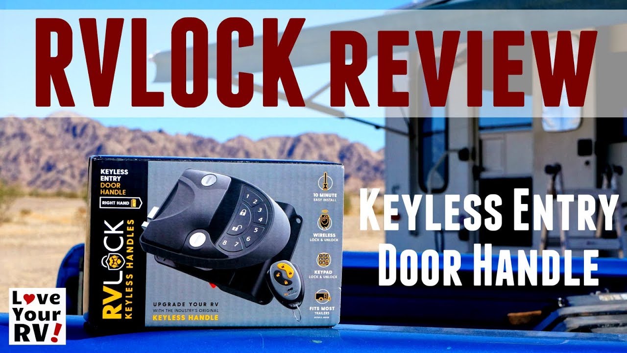 How to Install the RV Lock Keyless Entry on Your RV