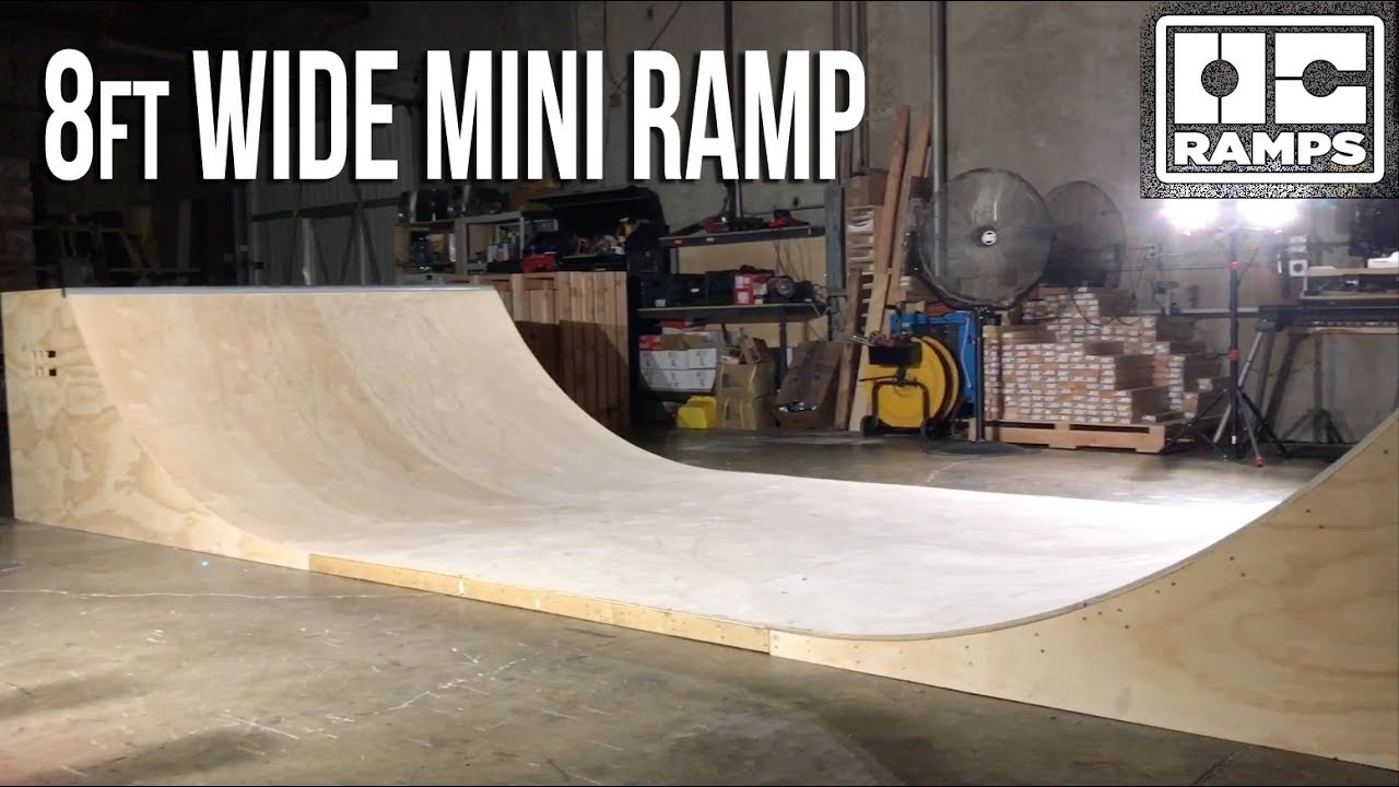 OC Ramps 4 Foot Wide Quarter Pipe Skateboard Ramp