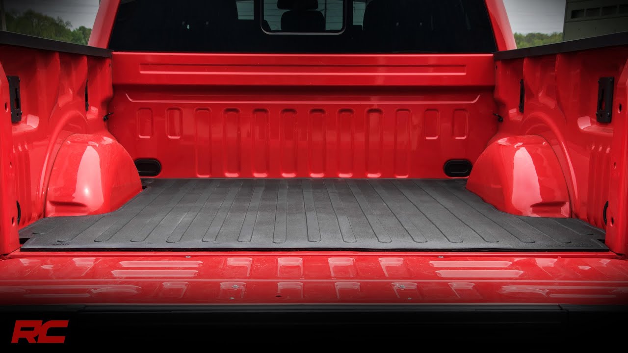 Rough Country Rubber Bed Mat (fits) 2017-2020 Super Duty F250 F350 8 FT Bed  | BedLiner | RCM6... | Bed mats, Cool beds, Bed liner