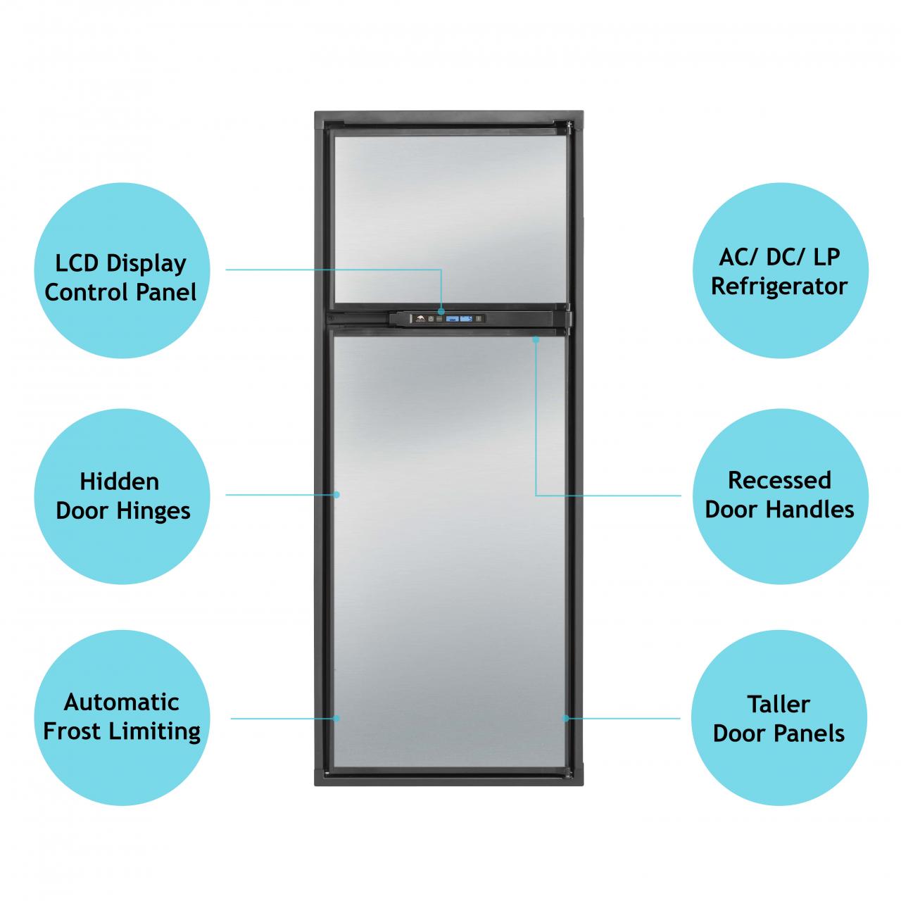 Polar NA10LX - The 10 cubic-foot refrigerator that fits in an 8-foot cutout