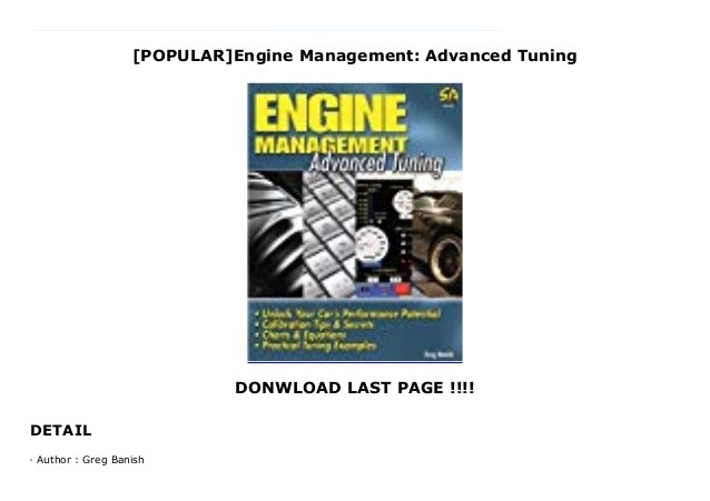 POPULAR]Engine Management: Advanced Tuning