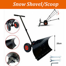 Buy JOYBASE Snow Pusher Shovel, Adjustable Snow Shovel with Wheels, Rolling  Snow Plow Shovels, Driveway or Pavement Snow Removal Tool Online in  Indonesia. B081F2H2VF